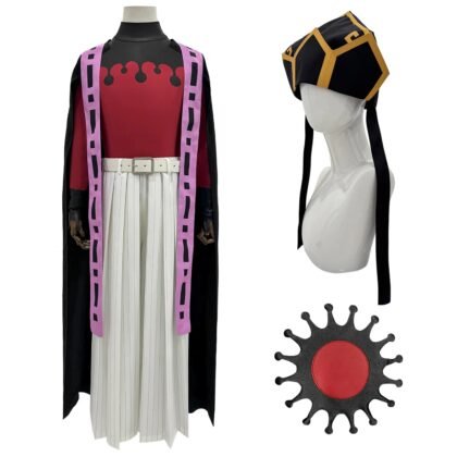 Doma Upper Moon Two Demon Slayer cosplay costume full set with detailed cult leader outfit, Kimetsu no Yaiba villain cosplay, disfraz de Doma