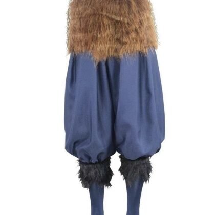 Inosuke Hashibira Demon Slayer cosplay costume full set worn by a male model