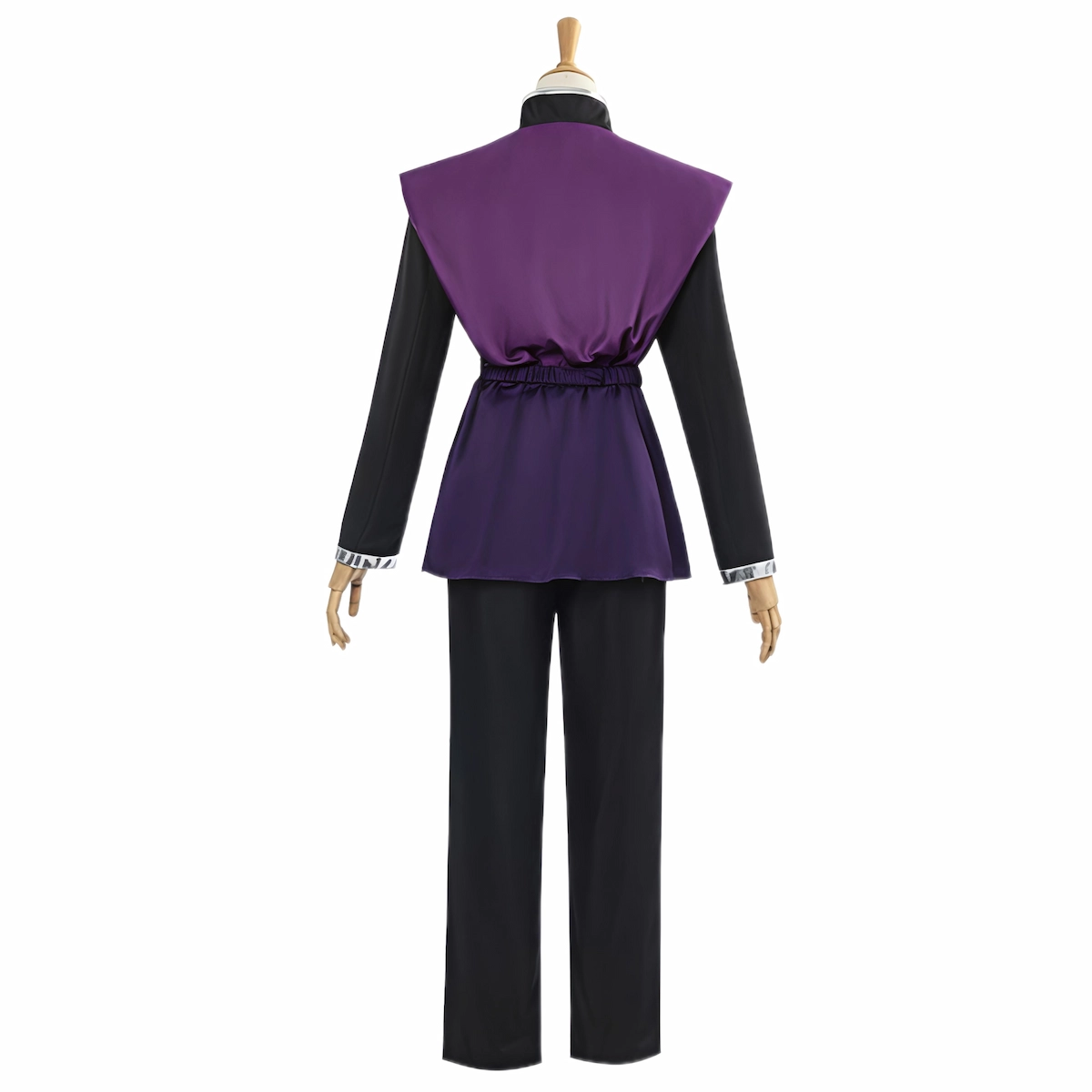 Genya Shinazugawa cosplay back view Demon Slayer Kimetsu no Yaiba uniform anime costume traje trasero Genya