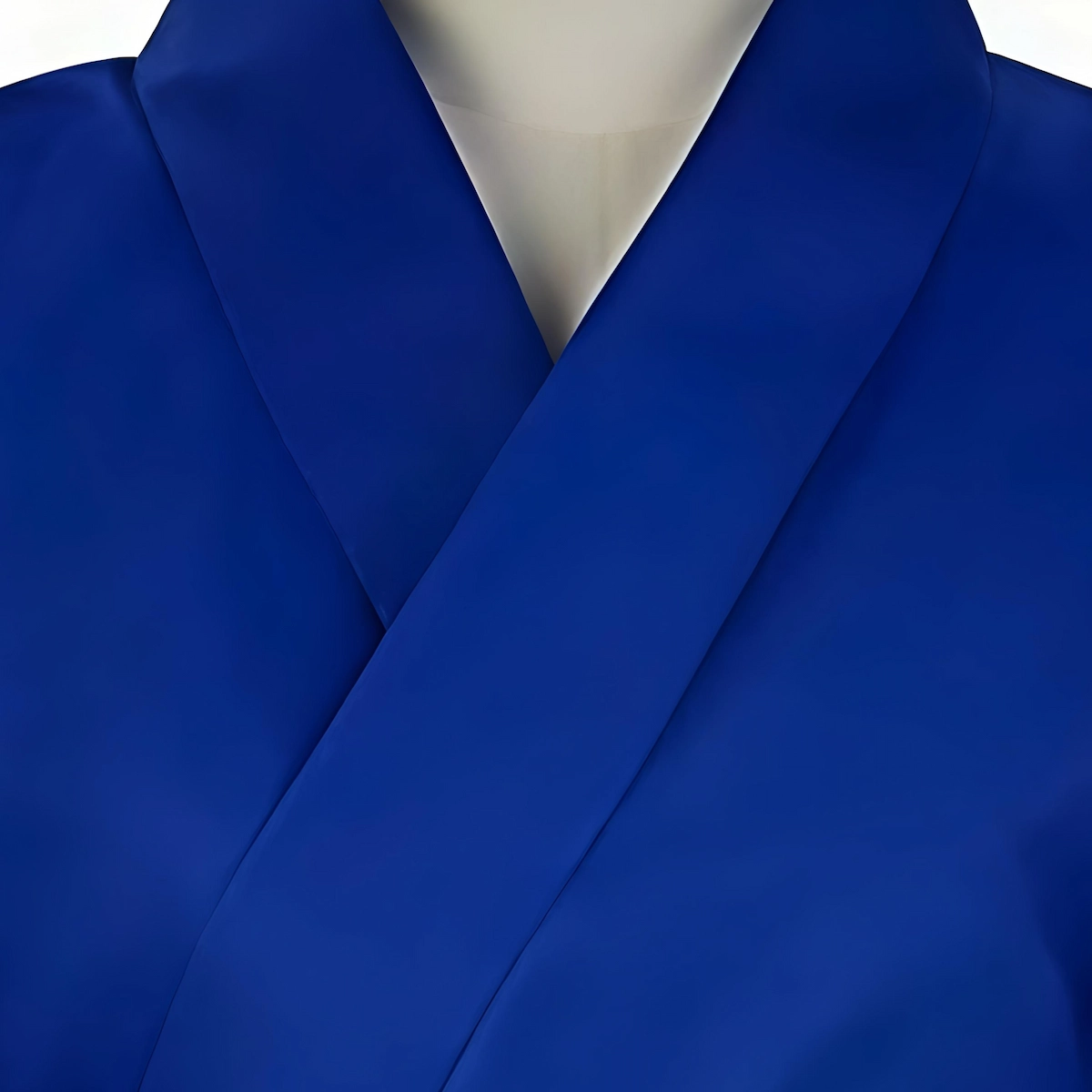 Inosuke Hashibira dark blue oiran cosplay detail plain kimono Demon Slayer Kimetsu no Yaiba anime costume traje detalle Inosuke