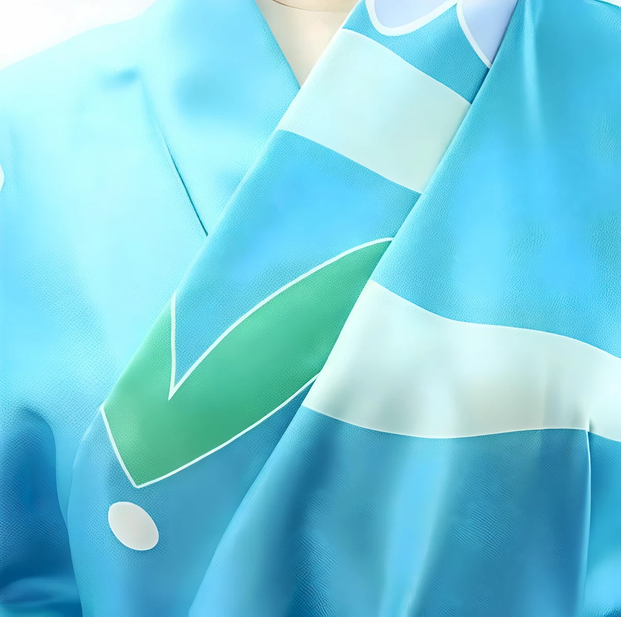 Inosuke Hashibira oiran cosplay detail kimono Demon Slayer Kimetsu no Yaiba anime costume traje detalle Inosuke