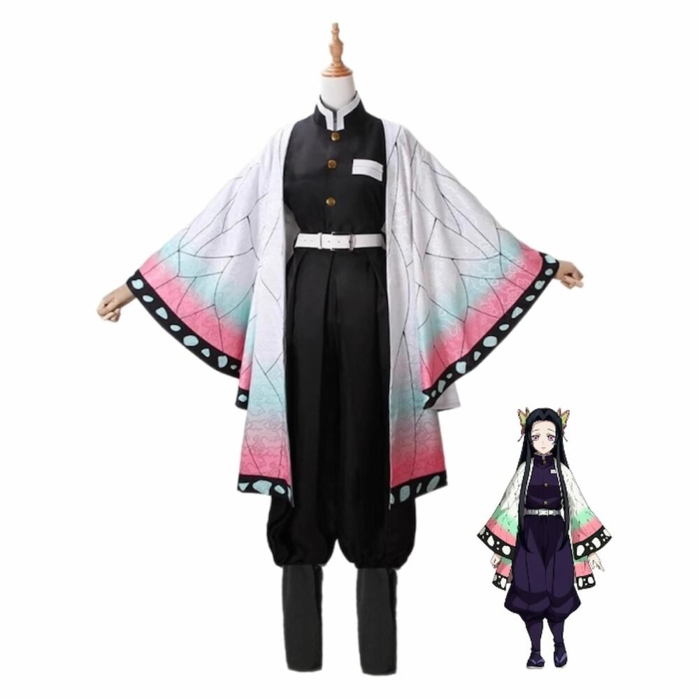 2026 Shinobu Kocho Cosplay Costume – Demon Slayer Shinobu Outfit