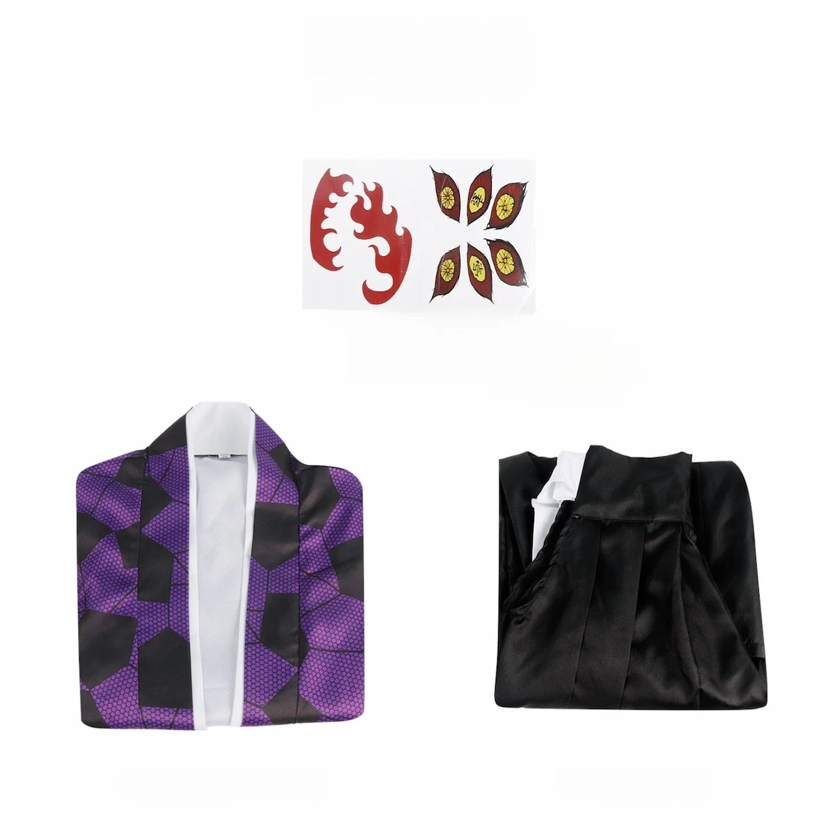 Kokushibo cosplay costume full set accessories package Demon Slayer Kimetsu no Yaiba included items