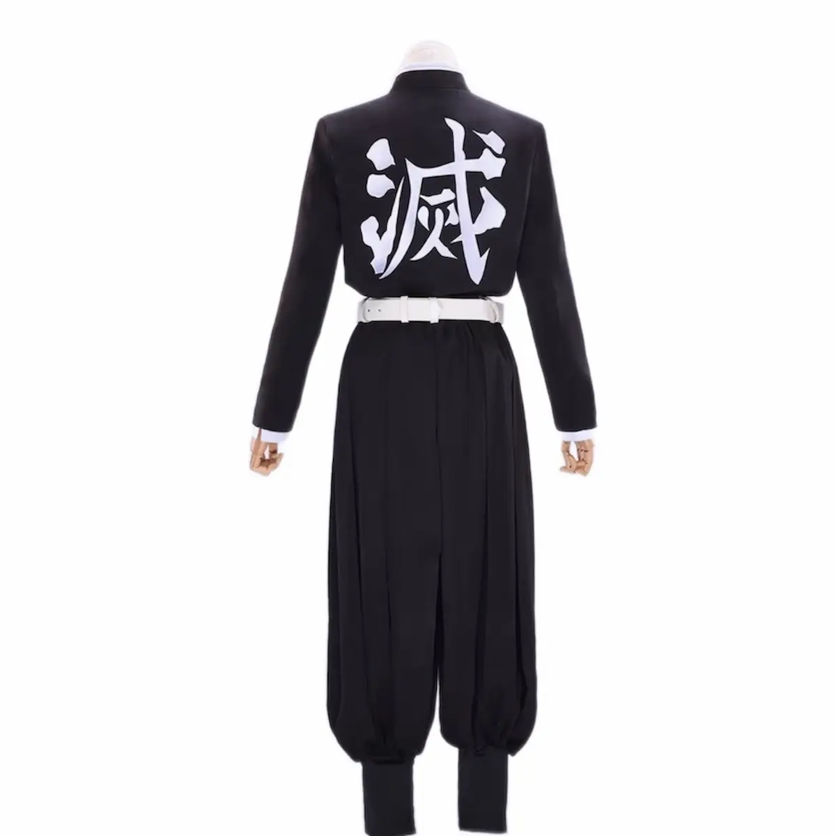 Obanai Iguro cosplay uniform back view Demon Slayer kimetsu no yaiba serpent hashira traje parte trasera cosplay anime
