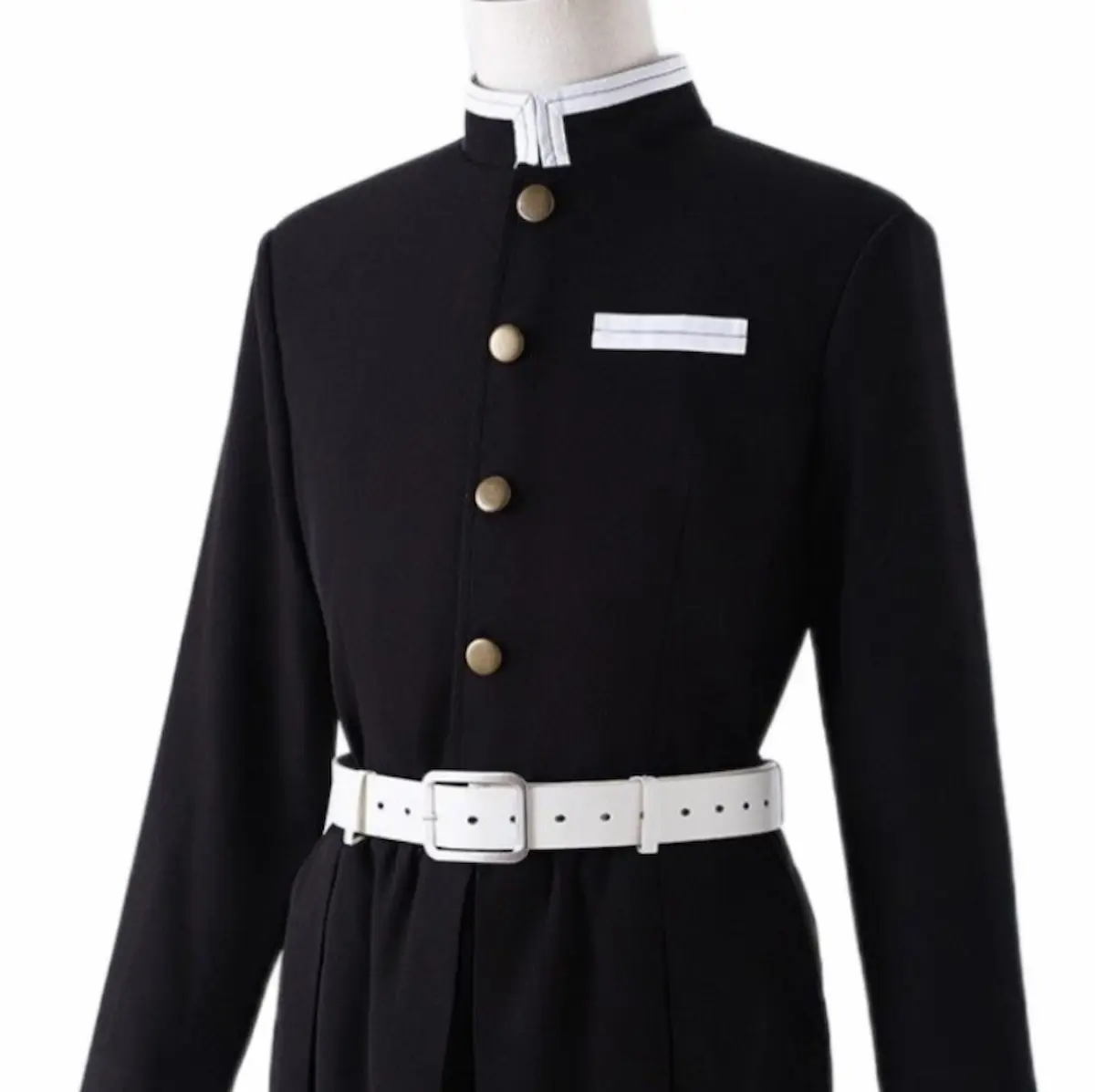 Obanai Iguro cosplay upper body detail Demon Slayer kimetsu no yaiba uniform serpent hashira traje parte superior cosplay anime