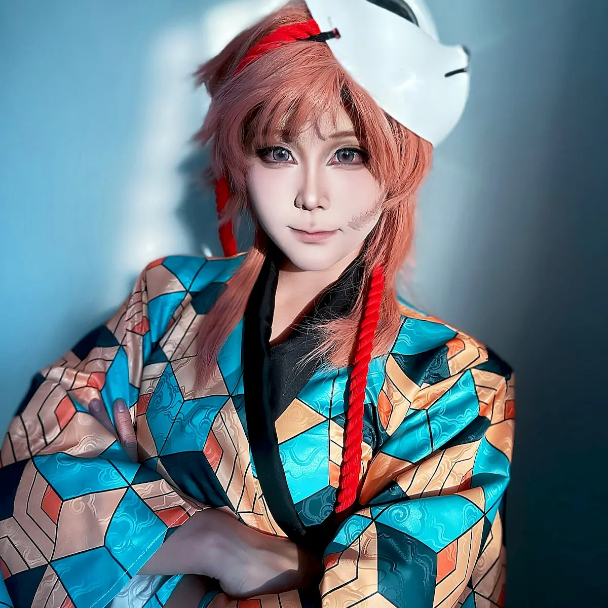Sabito inner uniform cosplay without haori Demon Slayer Kimetsu no Yaiba uniforme interior cosplay Sabito sin haori Kimetsu no Yaiba